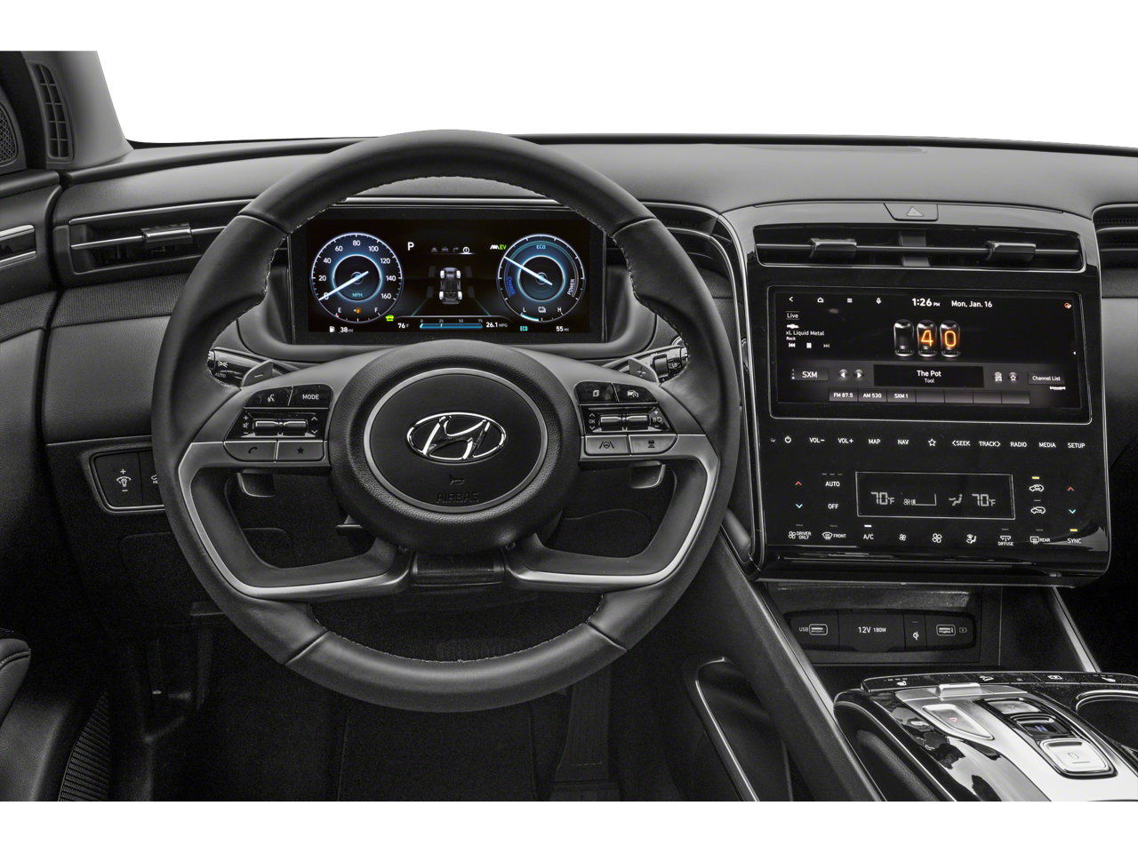2023 Hyundai TUCSON HYBRID Blue