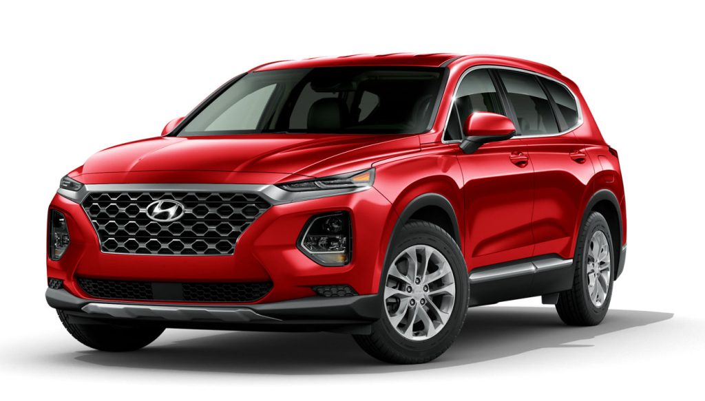 2020 Hyundai Santa Fe in Calypso Red