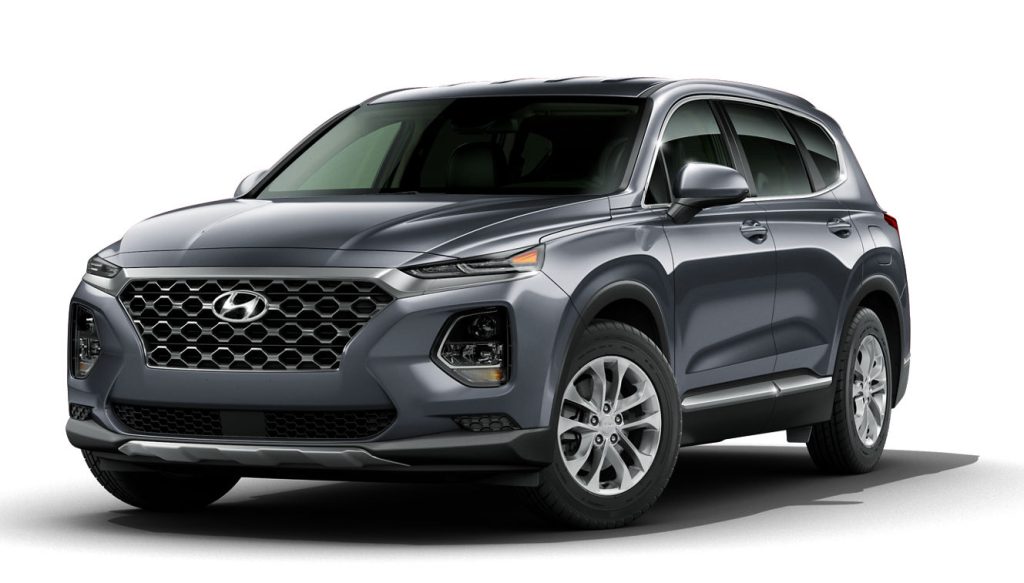 2020 Hyundai Santa Fe in Portofino Gray