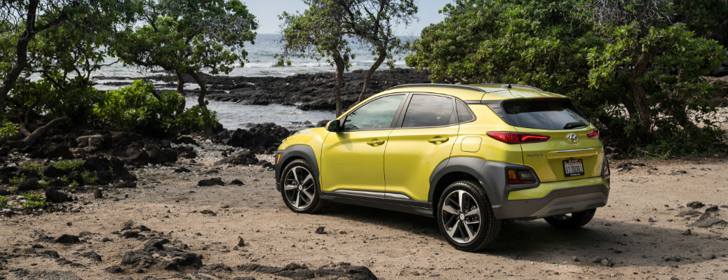 Yellow 2020 Hyundai Kona