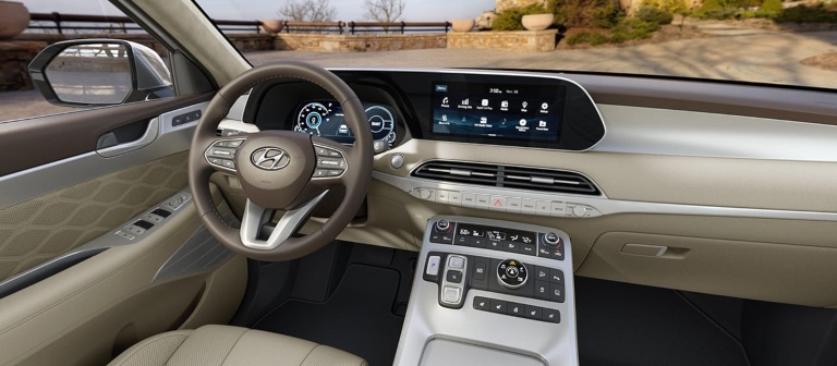 Beige Nappa Leather in 2020 Hyundai Palisade