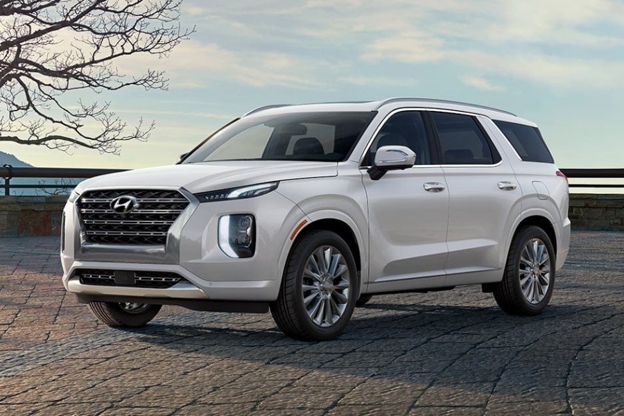 2020 Hyundai Palisade in Hyper White 