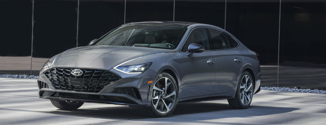 Grey 2021 Hyundai Sonata