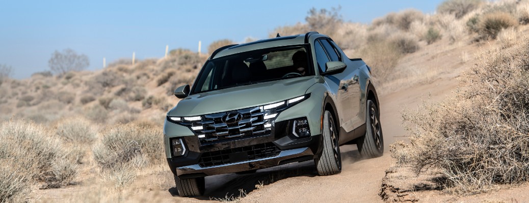 Gray 2022 Hyundai Santa Cruz