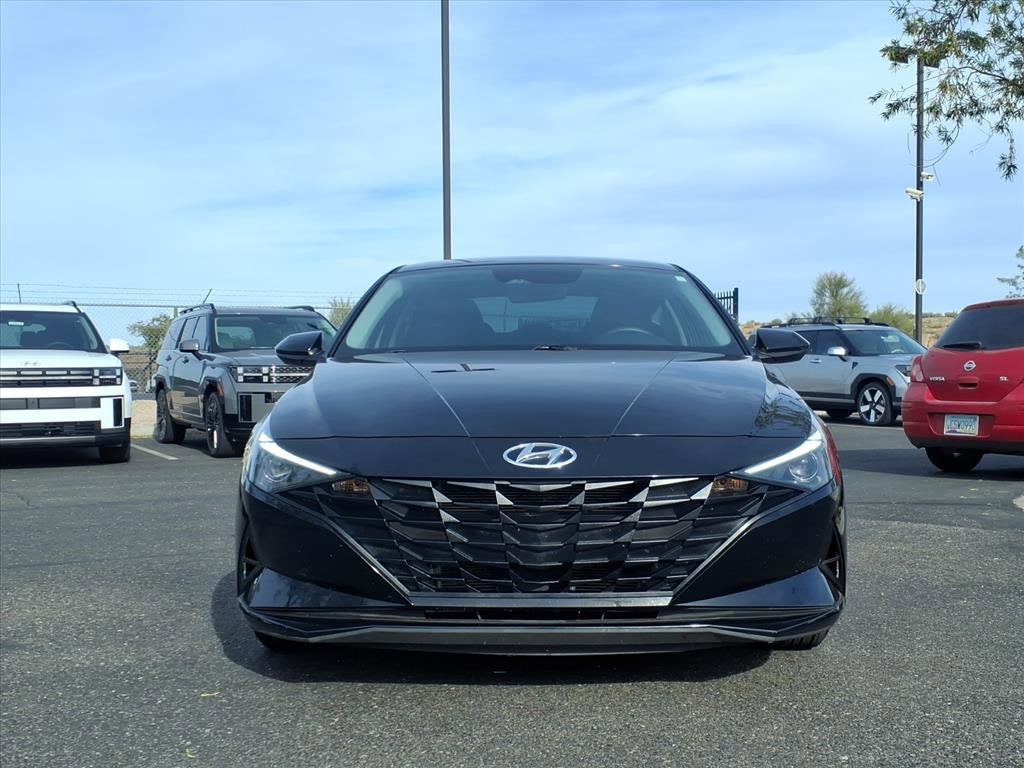 2023 Hyundai ELANTRA HYBRID Blue