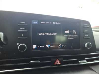 2023 Hyundai ELANTRA HYBRID Blue