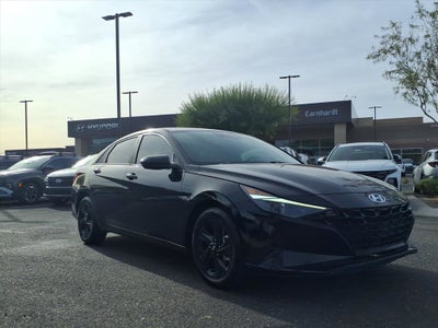 2023 Hyundai ELANTRA HYBRID Blue