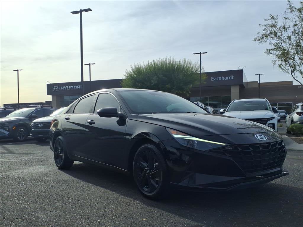 2023 Hyundai ELANTRA HYBRID Blue