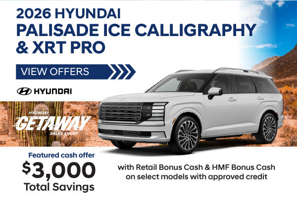 2026 Hyundai Palisade ICE Calligraphy & XRT Pro