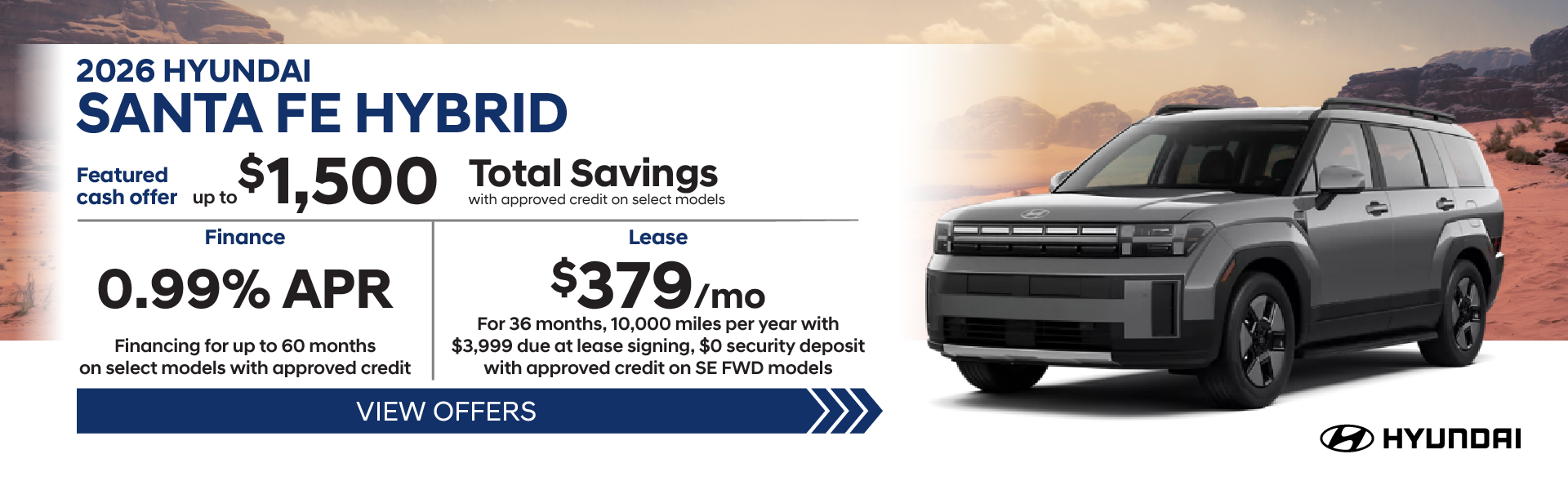 2026 Hyundai SANTA FE HYBRID 