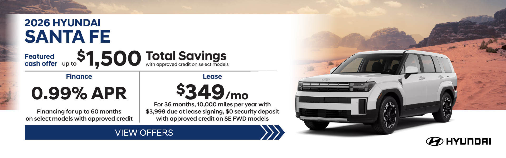 2026 Hyundai SANTA FE 