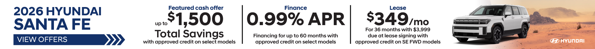 2026 Hyundai Santa Fe