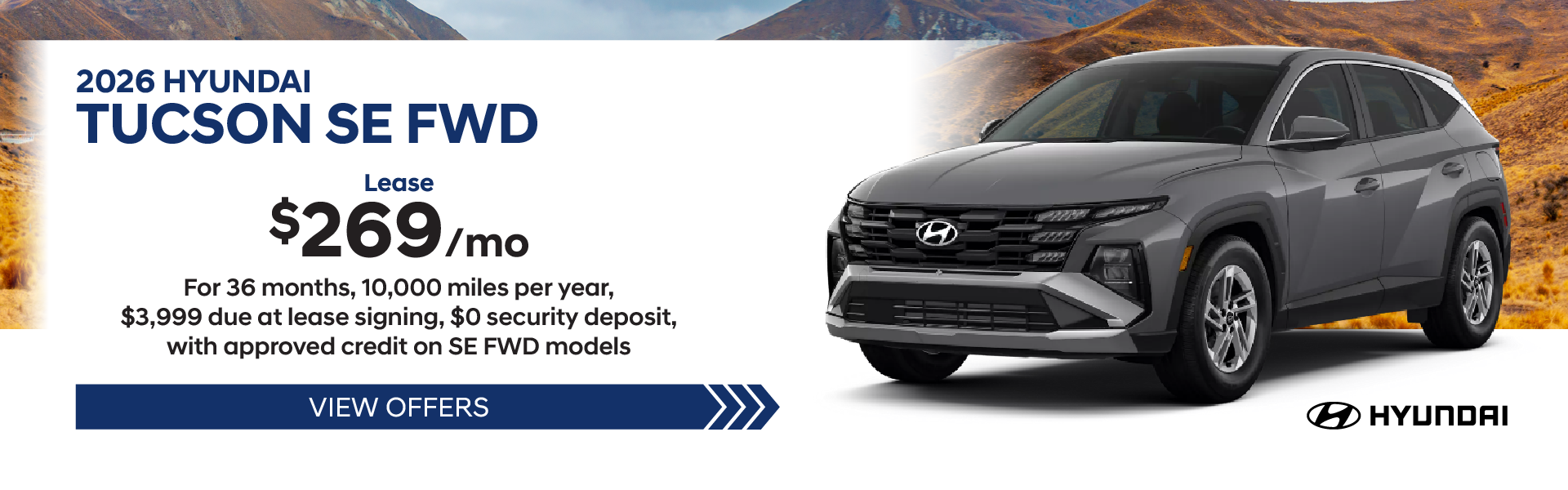 2026 Hyundai Tucson SE FWD
