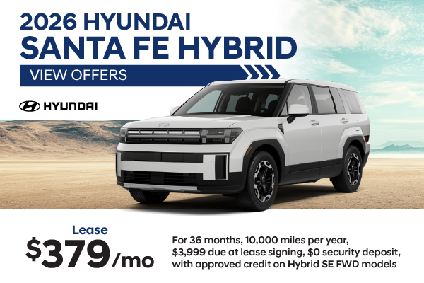 2026 Hyundai Santa Fe Hybrid SE FWD