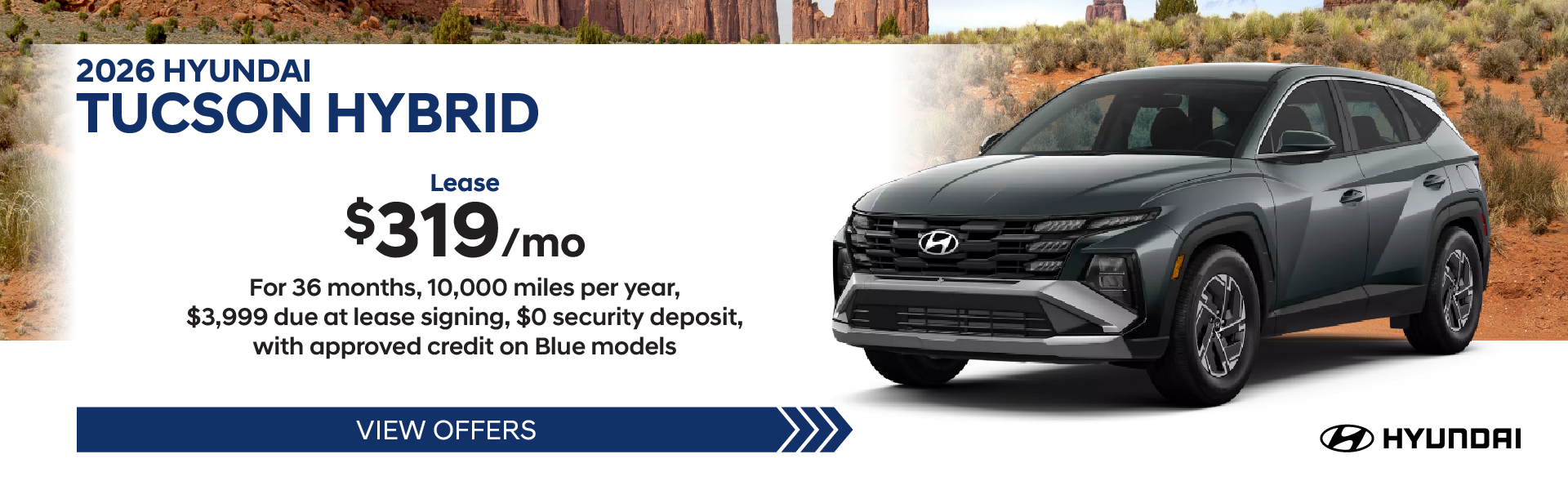 2026 Hyundai Tucson Hybrid Blue SE FWD