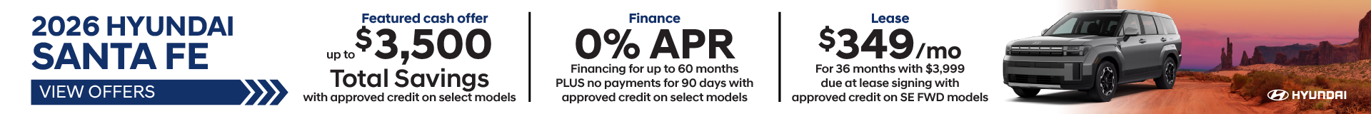 2026 Hyundai Santa Fe