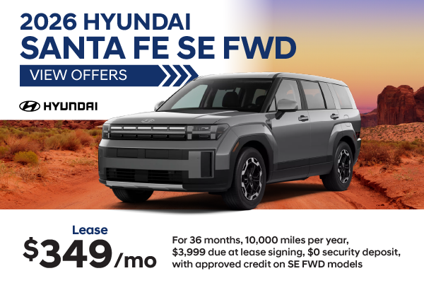 2026 Hyundai Santa Fe SE FWD