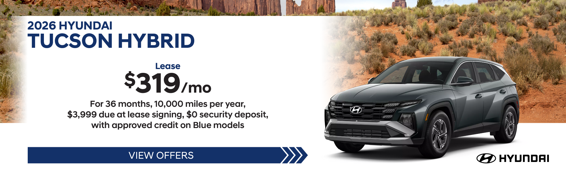 2026 Hyundai Tucson Hybrid Blue SE FWD