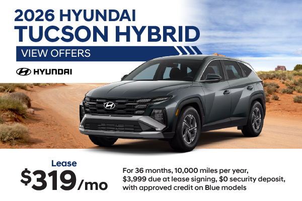 2026 Hyundai Tucson Hybrid Blue SE FWD