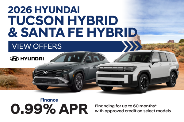 2026 Hyundai Tucson Hybrid & 2026 Santa Fe Hybrid