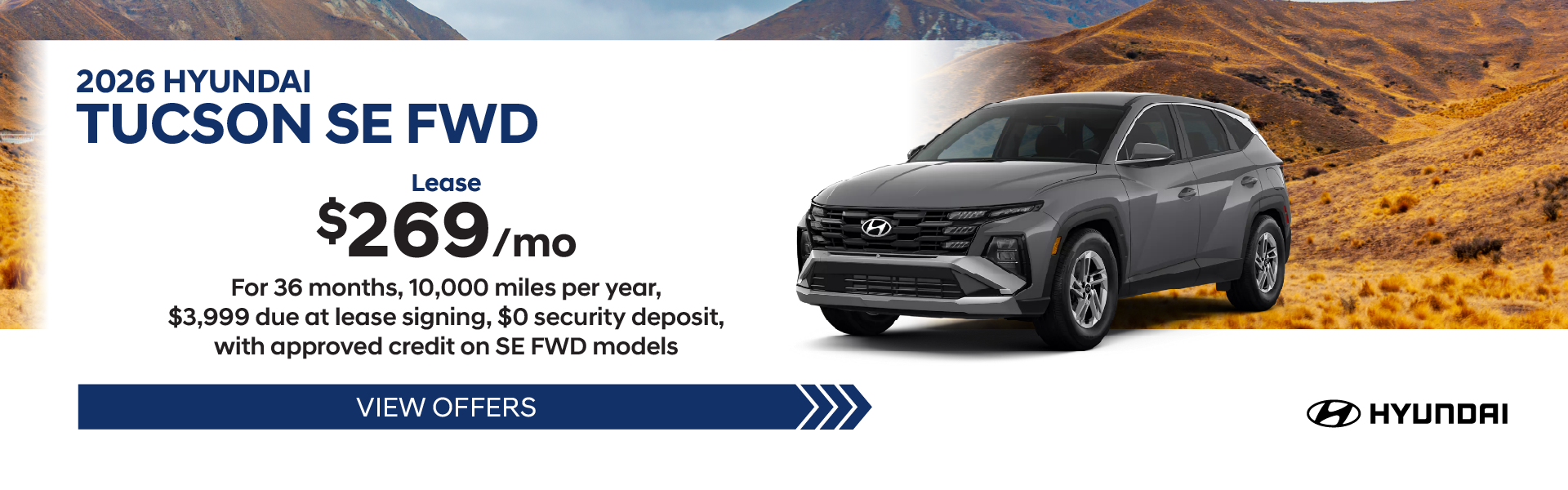 2026 Hyundai Tucson SE FWD