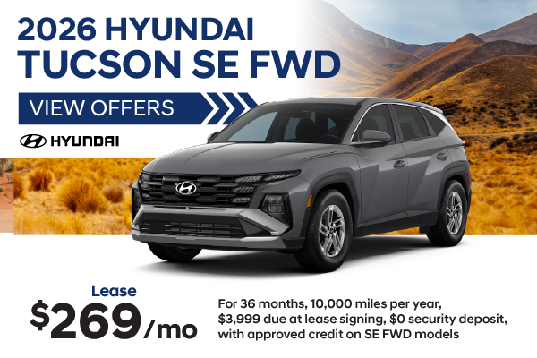 2026 Hyundai Tucson SE FWD